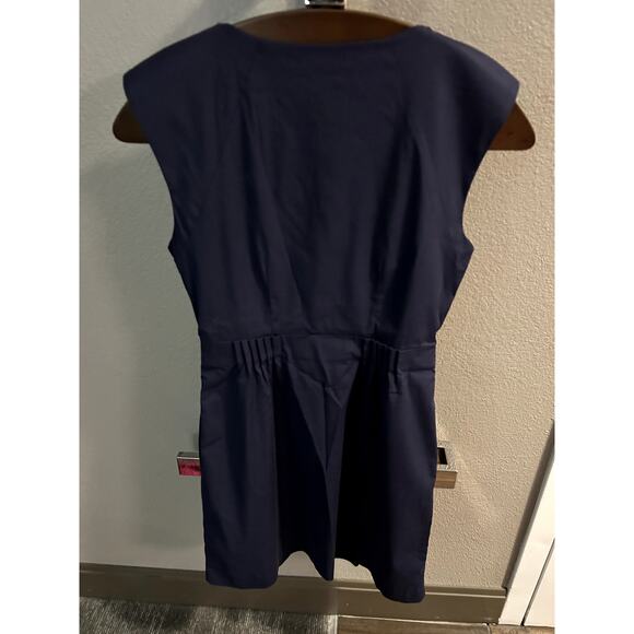 Theory Shyann Impeccable Navy Blue Dress Size 2 - Picture 4 of 7